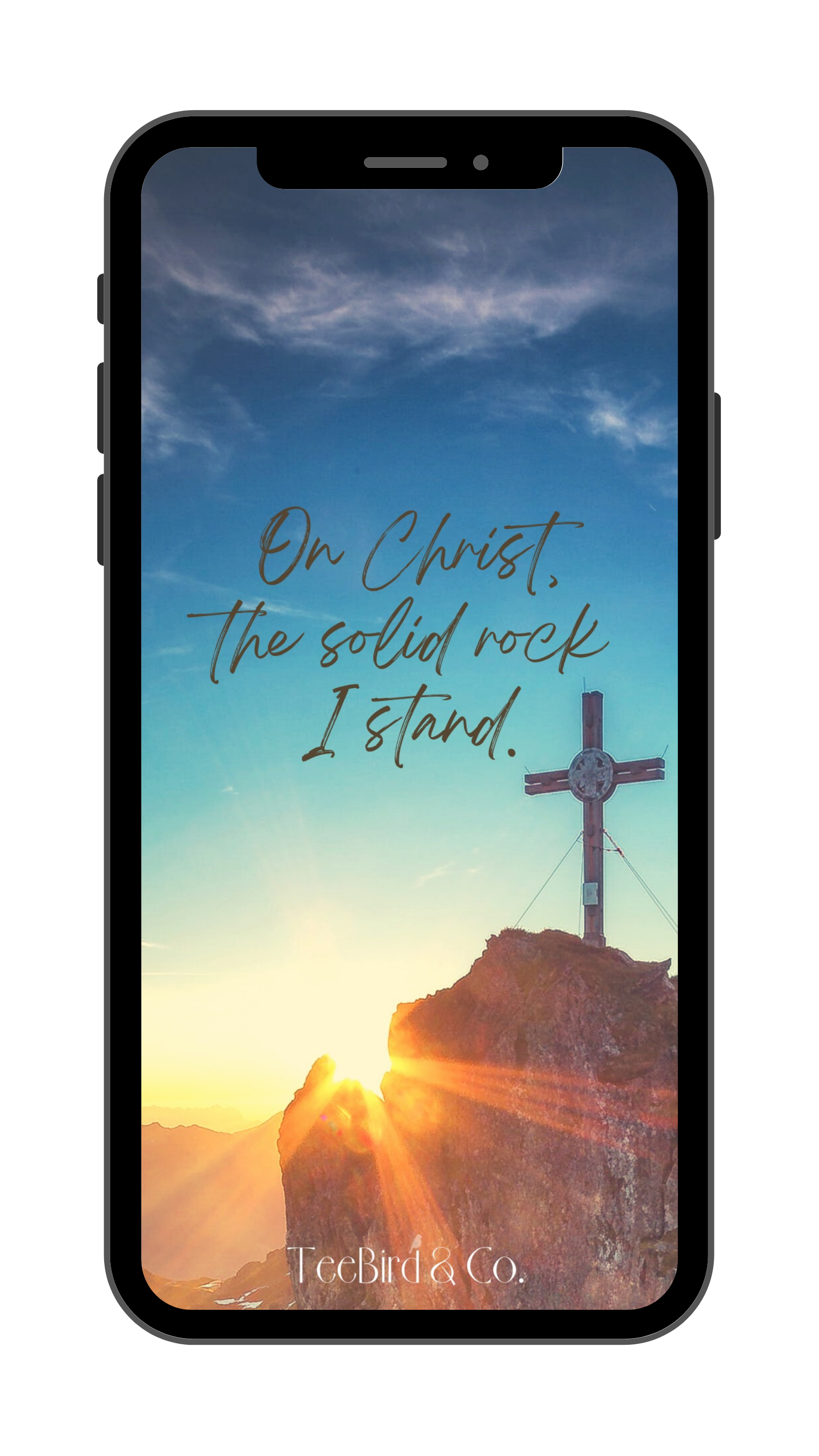 Solid Rock - Lock Screen – TeeBird and Company