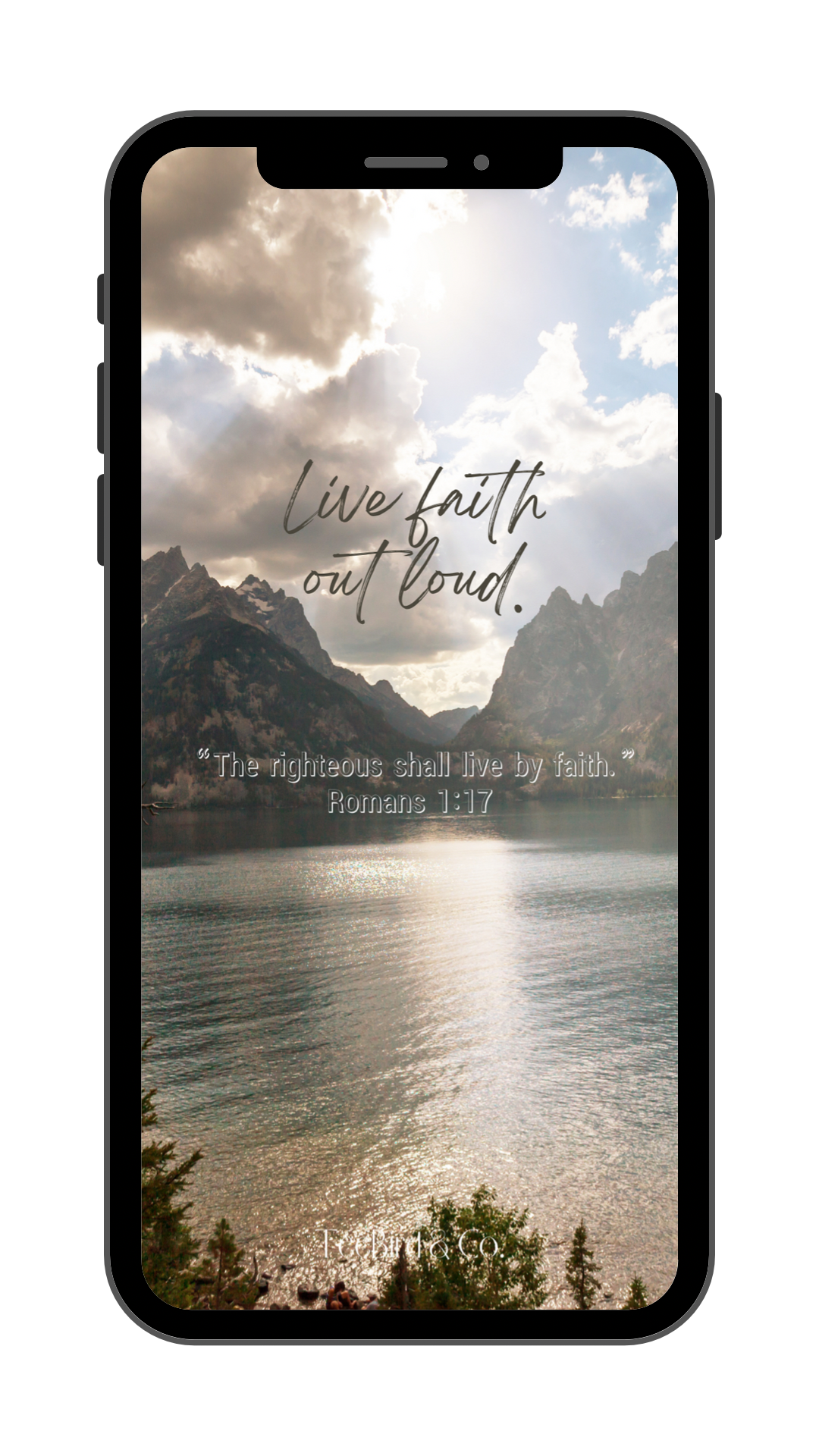 Live Faith Out Loud - Lock Screen